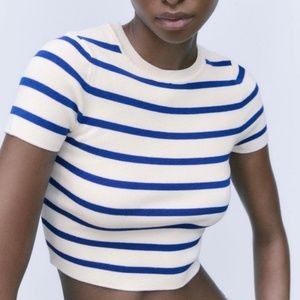 Zara Basic Striped top
